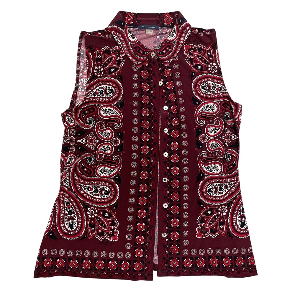 Tommy Hilfiger women’s shirt red size  medium